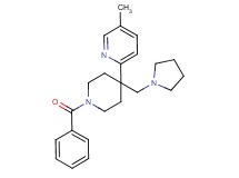 2-[1-benzoyl-4-(pyrrolidin-1-ylmethyl)piperidin-4-yl]-5-methylpyridine