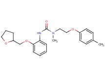 N-methyl-N-[2-(4-methylphenoxy)ethyl]-N'-[2-(tetrahydrofuran-2-ylmethoxy)phenyl]urea