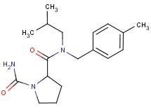 N~2~-isobutyl-N~2~-(4-methylbenzyl)pyrrolidine-1,2-dicarboxamide