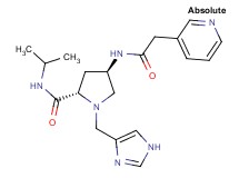 (4R)-1-(1H-imidazol-4-ylmethyl)-N-isopropyl-4-[(pyridin-3-ylacetyl)amino]-L-prolinamide