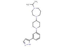 1-isopropyl-4-{1-[3-(1H-pyrazol-5-yl)phenyl]-4-piperidinyl}-1,4-diazepane