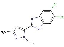 5,6-dichloro-2-(1,3-dimethyl-1H-pyrazol-5-yl)-1H-benzimidazole