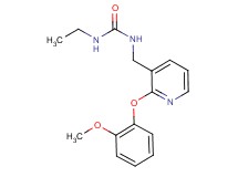 N-ethyl-N'-{[2-(2-methoxyphenoxy)-3-pyridinyl]methyl}urea