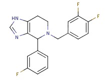 5-(3,4-difluorobenzyl)-4-(3-fluorophenyl)-4,5,6,7-tetrahydro-1H-imidazo[4,5-c]pyridine