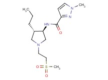1-methyl-N-{rel-(3R,4S)-1-[2-(methylsulfonyl)ethyl]-4-propyl-3-pyrrolidinyl}-1H-pyrazole-3-carboxamide hydrochloride