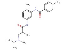 N-[5-({3-[isopropyl(methyl)amino]-2-methylpropanoyl}amino)-2-methylphenyl]-4-methylbenzamide