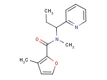 N,3-dimethyl-N-(1-pyridin-2-ylpropyl)-2-furamide