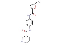 N-{4-[(5-methyl-2-furoyl)amino]phenyl}-3-piperidinecarboxamide hydrochloride