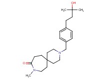 3-[4-(3-hydroxy-3-methylbutyl)benzyl]-9-methyl-3,9-diazaspiro[5.6]dodecan-10-one