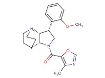 (3R*,3aR*,7aR*)-3-(2-methoxyphenyl)-1-[(4-methyl-1,3-oxazol-5-yl)carbonyl]octahydro-4,7-ethanopyrrolo[3,2-b]pyridine