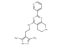 N-[2-(3,5-dimethyl-1H-pyrazol-4-yl)ethyl]-2-pyridin-3-yl-5,6,7,8-tetrahydropyrido[3,4-d]pyrimidin-4-amine