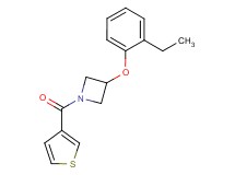 3-(2-ethylphenoxy)-1-(3-thienylcarbonyl)azetidine