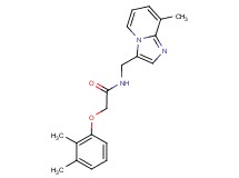 2-(2,3-dimethylphenoxy)-N-[(8-methylimidazo[1,2-a]pyridin-3-yl)methyl]acetamide