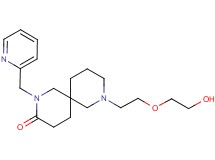 8-[2-(2-hydroxyethoxy)ethyl]-2-(2-pyridinylmethyl)-2,8-diazaspiro[5.5]undecan-3-one