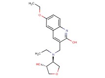 6-ethoxy-3-({ethyl[rel-(3S,4R)-4-hydroxytetrahydro-3-furanyl]amino}methyl)-2-quinolinol