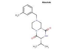 (3R,9aR)-3-isopropyl-8-(3-methylbenzyl)tetrahydro-2H-pyrazino[1,2-a]pyrazine-1,4(3H,6H)-dione