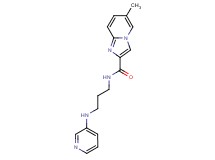 6-methyl-N-[3-(3-pyridinylamino)propyl]imidazo[1,2-a]pyridine-2-carboxamide