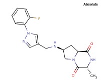 (3R,7S,8aS)-7-({[1-(2-fluorophenyl)-1H-pyrazol-4-yl]methyl}amino)-3-methylhexahydropyrrolo[1,2-a]pyrazine-1,4-dione