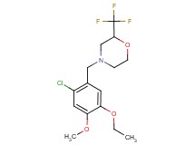 4-(2-chloro-5-ethoxy-4-methoxybenzyl)-2-(trifluoromethyl)morpholine