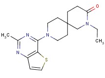 2-ethyl-9-(2-methylthieno[3,2-d]pyrimidin-4-yl)-2,9-diazaspiro[5.5]undecan-3-one