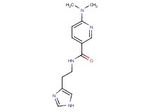6-(dimethylamino)-N-[2-(1H-imidazol-4-yl)ethyl]nicotinamide