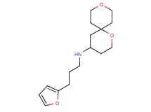 1,9-dioxaspiro[5.5]undec-4-yl[3-(2-furyl)propyl]amine