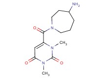 6-[(4-amino-1-azepanyl)carbonyl]-1,3-dimethyl-2,4(1H,3H)-pyrimidinedione