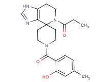 5-methyl-2-[(5-propionyl-1,5,6,7-tetrahydro-1'H-spiro[imidazo[4,5-c]pyridine-4,4'-piperidin]-1'-yl)carbonyl]phenol