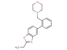 2-ethyl-5-[2-(morpholin-4-ylmethyl)phenyl]-1,3-benzoxazole