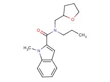 1-methyl-N-propyl-N-(tetrahydrofuran-2-ylmethyl)-1H-indole-2-carboxamide
