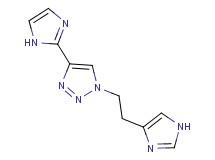 4-(1H-imidazol-2-yl)-1-[2-(1H-imidazol-4-yl)ethyl]-1H-1,2,3-triazole