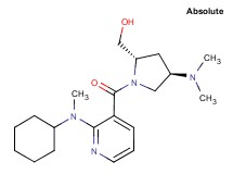 [(2S,4R)-1-({2-[cyclohexyl(methyl)amino]pyridin-3-yl}carbonyl)-4-(dimethylamino)pyrrolidin-2-yl]methanol
