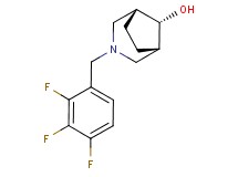 (8-syn)-3-(2,3,4-trifluorobenzyl)-3-azabicyclo[3.2.1]octan-8-ol