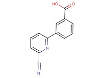 3-(6-cyanopyridin-2-yl)benzoic acid