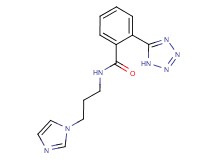 N-[3-(1H-imidazol-1-yl)propyl]-2-(1H-tetrazol-5-yl)benzamide