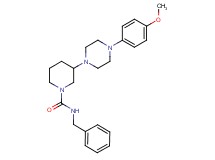 N-benzyl-3-[4-(4-methoxyphenyl)-1-piperazinyl]-1-piperidinecarboxamide
