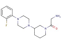 (2-{3-[4-(2-fluorophenyl)-1-piperazinyl]-1-piperidinyl}-2-oxoethyl)amine dihydrochloride