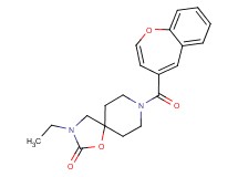 8-(1-benzoxepin-4-ylcarbonyl)-3-ethyl-1-oxa-3,8-diazaspiro[4.5]decan-2-one