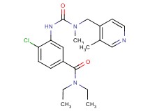 4-chloro-N,N-diethyl-3-[({methyl[(3-methylpyridin-4-yl)methyl]amino}carbonyl)amino]benzamide