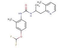 N-[4-(difluoromethoxy)-2-methylphenyl]-N'-[1-methyl-2-(3-methylpyridin-2-yl)ethyl]urea