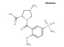 (4S)-4-amino-1-[5-(aminosulfonyl)-2-methoxybenzoyl]-L-proline