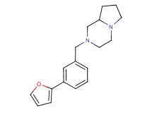 2-[3-(2-furyl)benzyl]octahydropyrrolo[1,2-a]pyrazine