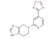 5-[4-(1,2,4-oxadiazol-3-yl)pyridin-2-yl]-4,5,6,7-tetrahydro-1H-imidazo[4,5-c]pyridine
