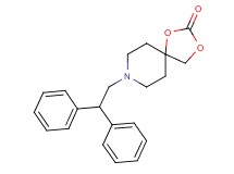 8-(2,2-diphenylethyl)-1,3-dioxa-8-azaspiro[4.5]decan-2-one