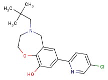 7-(5-chloropyridin-2-yl)-4-(2,2-dimethylpropyl)-2,3,4,5-tetrahydro-1,4-benzoxazepin-9-ol