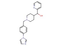 {1-[4-(1H-imidazol-1-yl)benzyl]piperidin-4-yl}(pyridin-2-yl)methanol