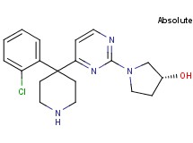 (3R)-1-{4-[4-(2-chlorophenyl)-4-piperidinyl]-2-pyrimidinyl}-3-pyrrolidinol