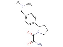 2-(2-{4-[(dimethylamino)methyl]phenyl}pyrrolidin-1-yl)-2-oxoacetamide