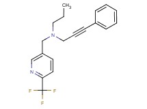 (3-phenylprop-2-yn-1-yl)propyl{[6-(trifluoromethyl)pyridin-3-yl]methyl}amine