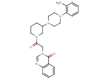 3-(2-{3-[4-(2-methylphenyl)-1-piperazinyl]-1-piperidinyl}-2-oxoethyl)-4(3H)-quinazolinone